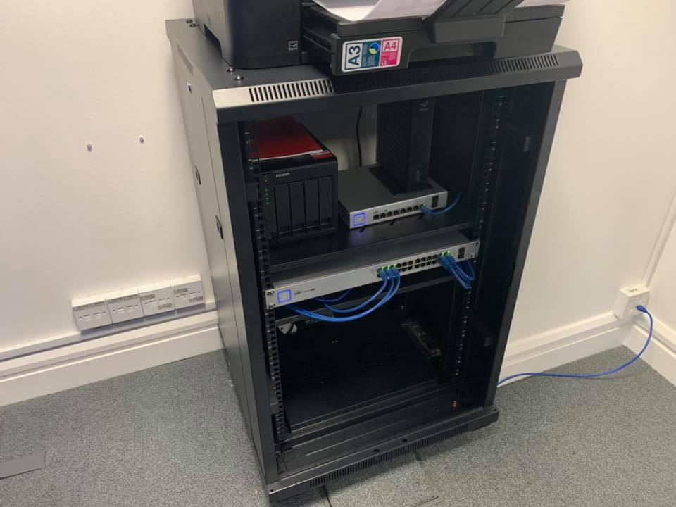 Network Install In Glasgow City Centre Office